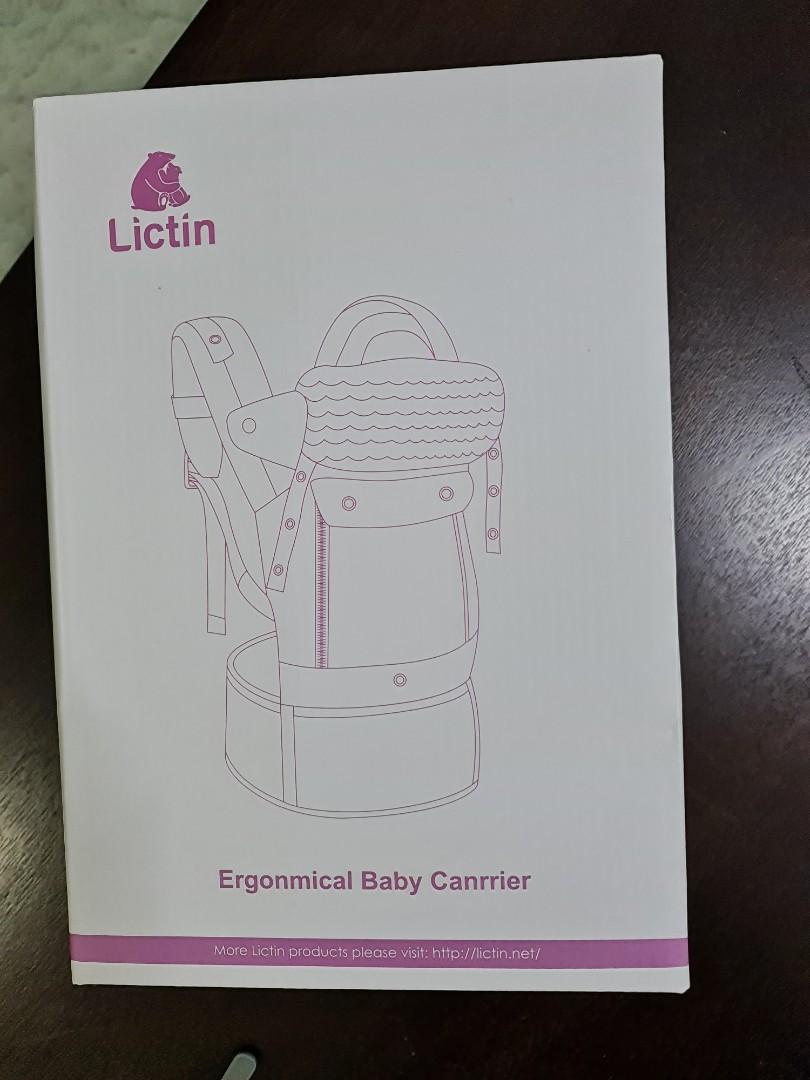 Lictin Ergonomic Baby Carrier, Babies & Kids, Going Out, Carriers