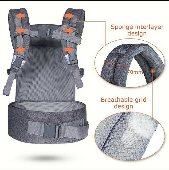 Lictin Ergonomic Baby Carrier, Babies & Kids, Going Out, Carriers