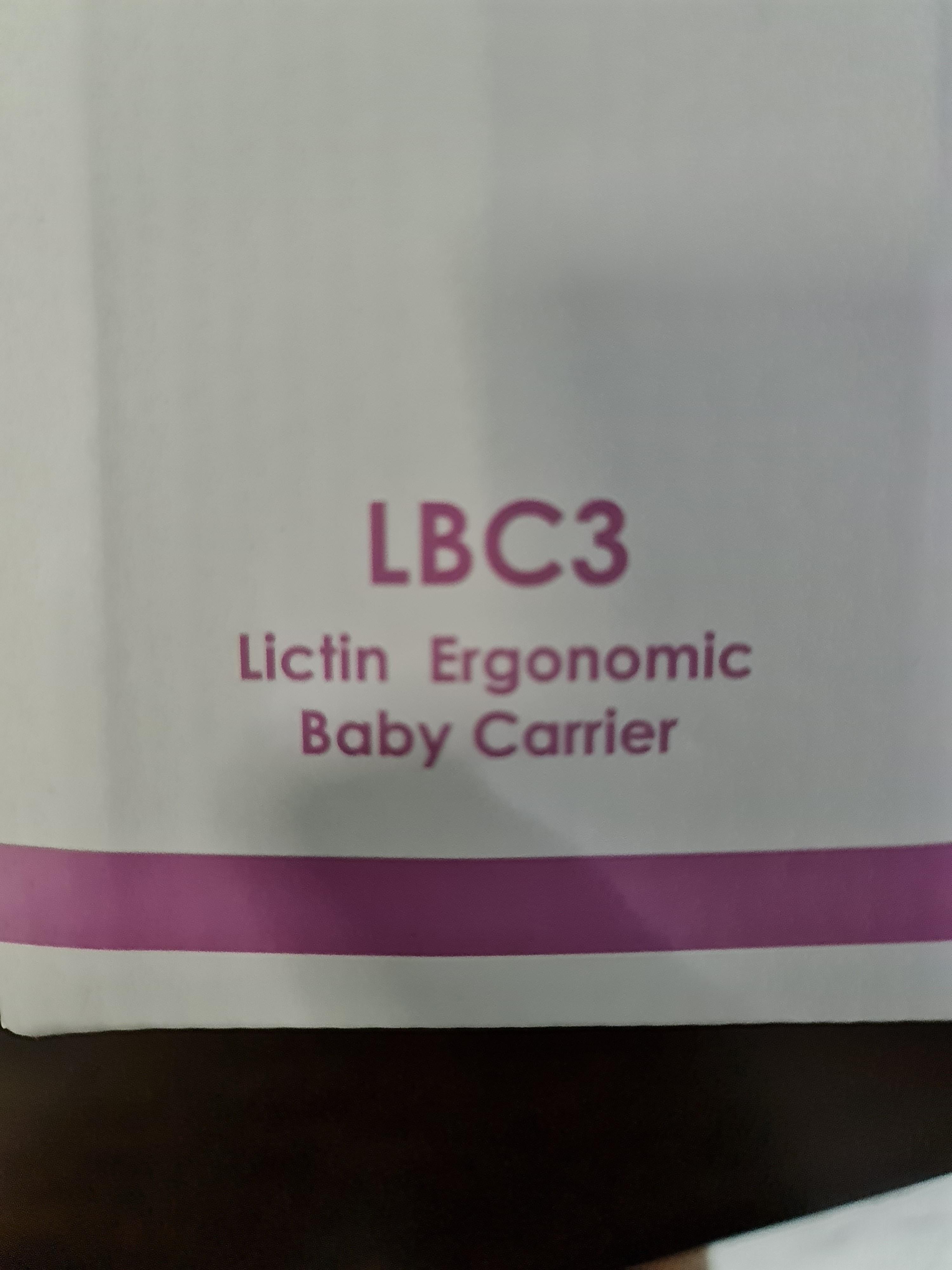 Lictin Ergonomic Baby Carrier, Babies & Kids, Going Out, Carriers