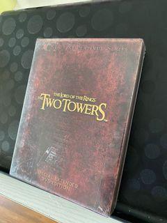 LORD OF THE RINGS TWO TOWERS DVD (Extended) UNOPENED