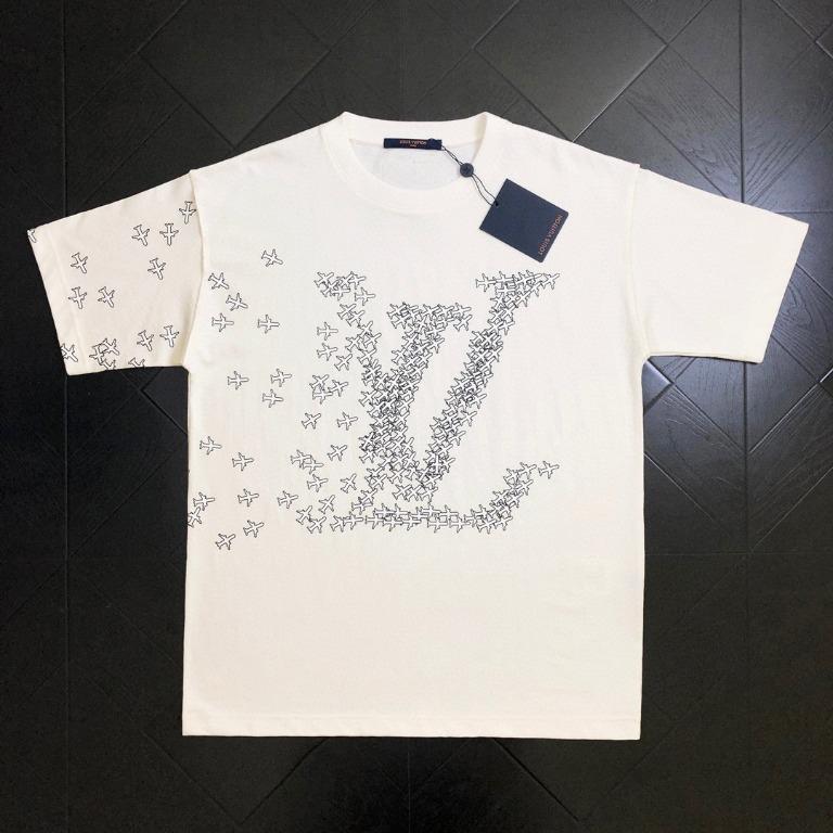 LV Planes printed t-shirt, Men's Fashion, Tops & Sets, Tshirts & Polo Shirts  on Carousell