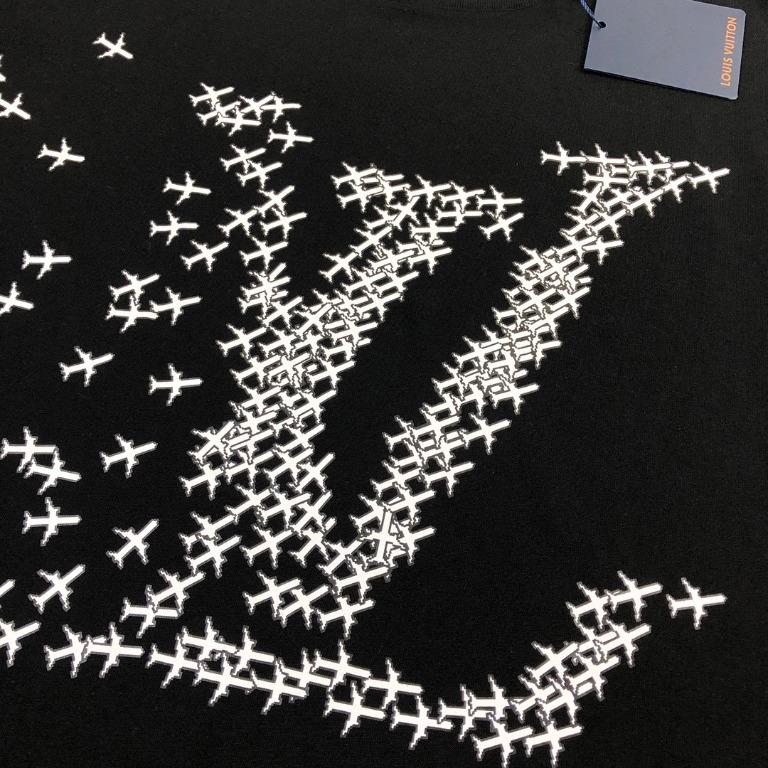 Compare prices for LV Planes Printed T-Shirt (1A7PZO) in official