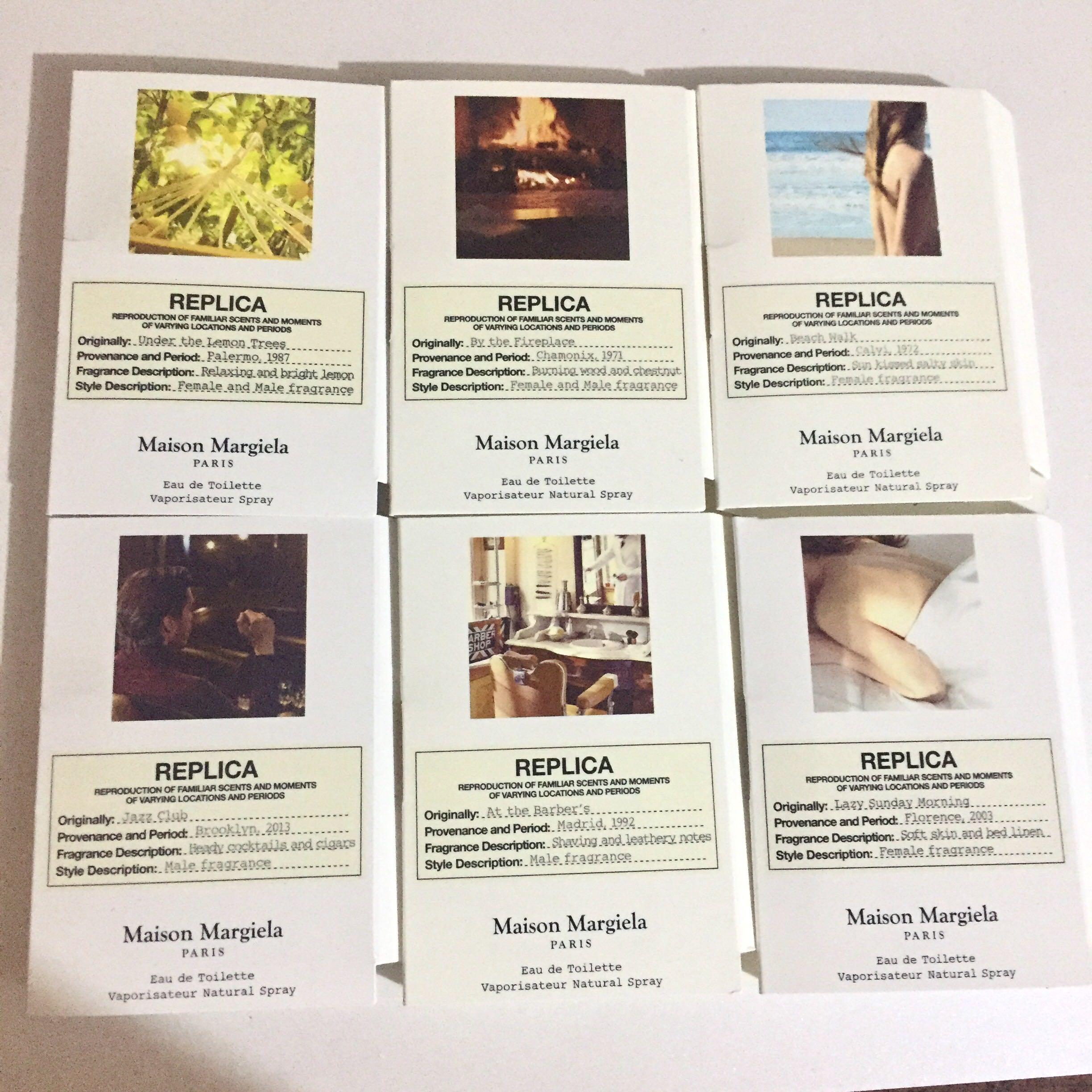 maison margiela by the fireplace sample