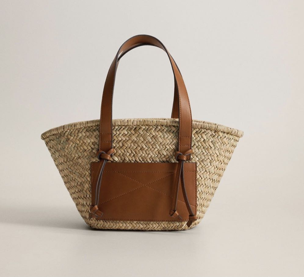Mango double sales strap basket