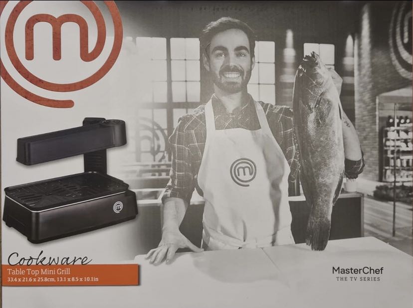 MasterChef Table Top Mini Grill, TV & Home Appliances, Kitchen Appliances, BBQ, Grills & Hotpots