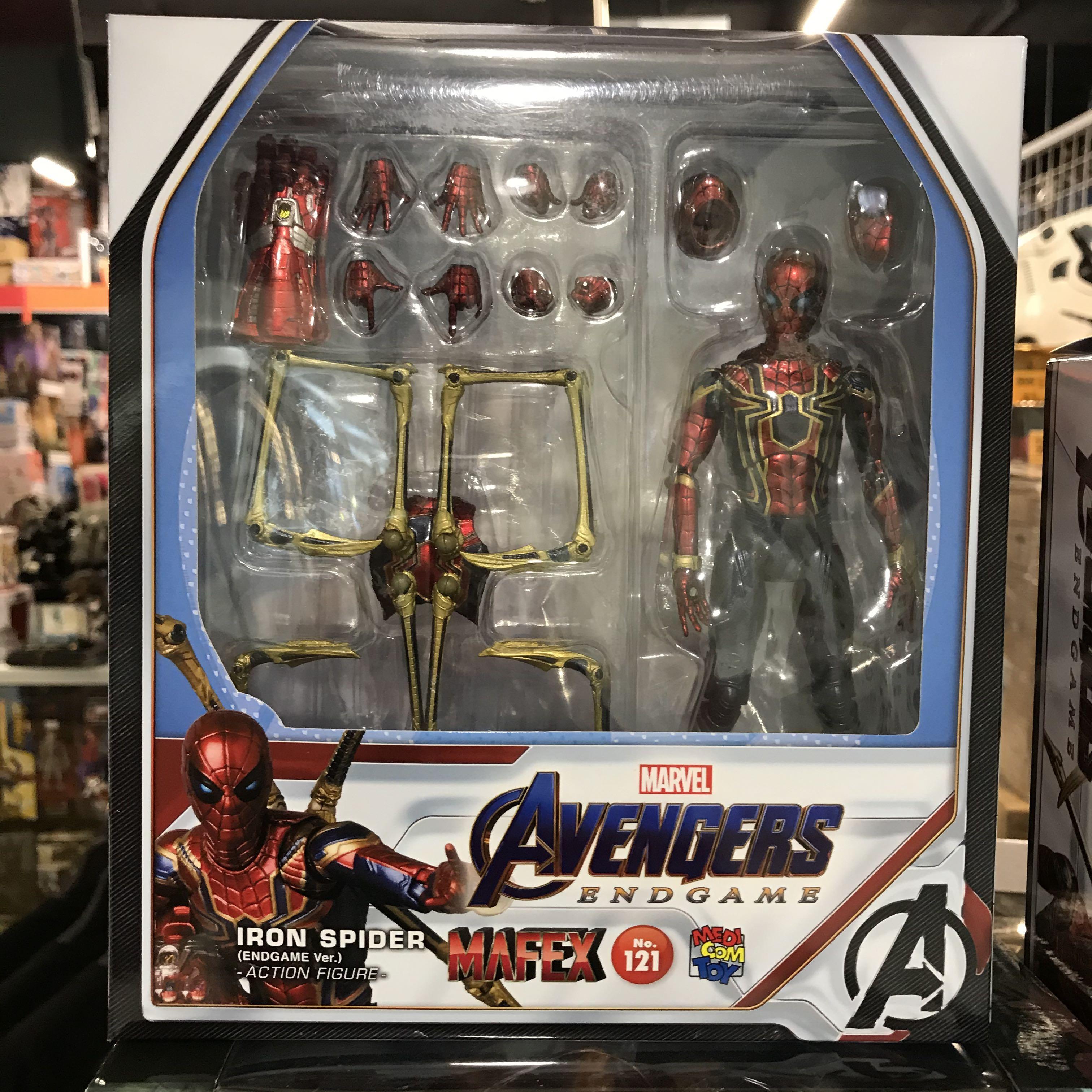 Medicom Toy Mafex No.121 Avengers Endgame Iron Spider Endgame Ver