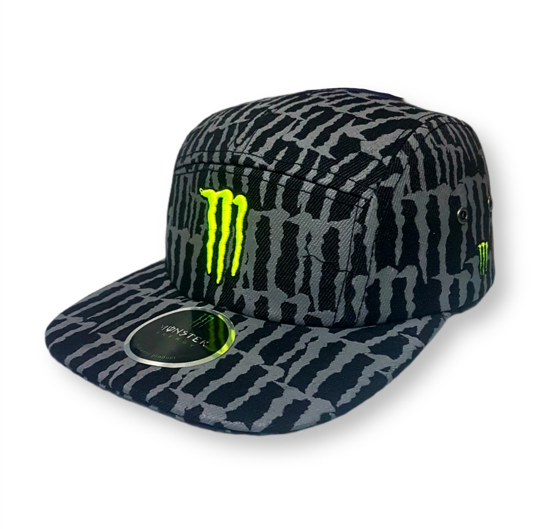 MONSTER ENERGY OVERPRINTED FIVE PANEL 