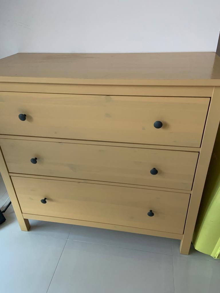 **Moving Out** IKEA HEMNES 3 drawers, Furniture & Home Living
