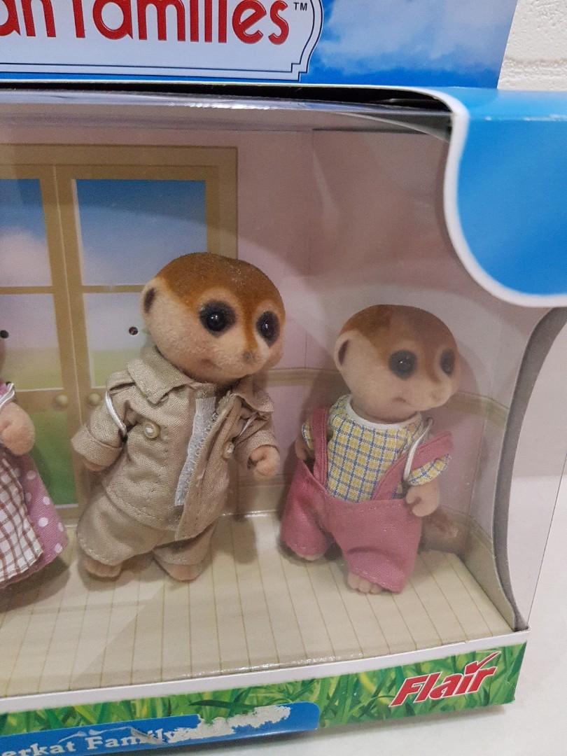 Sylvanian families meerkat family sales