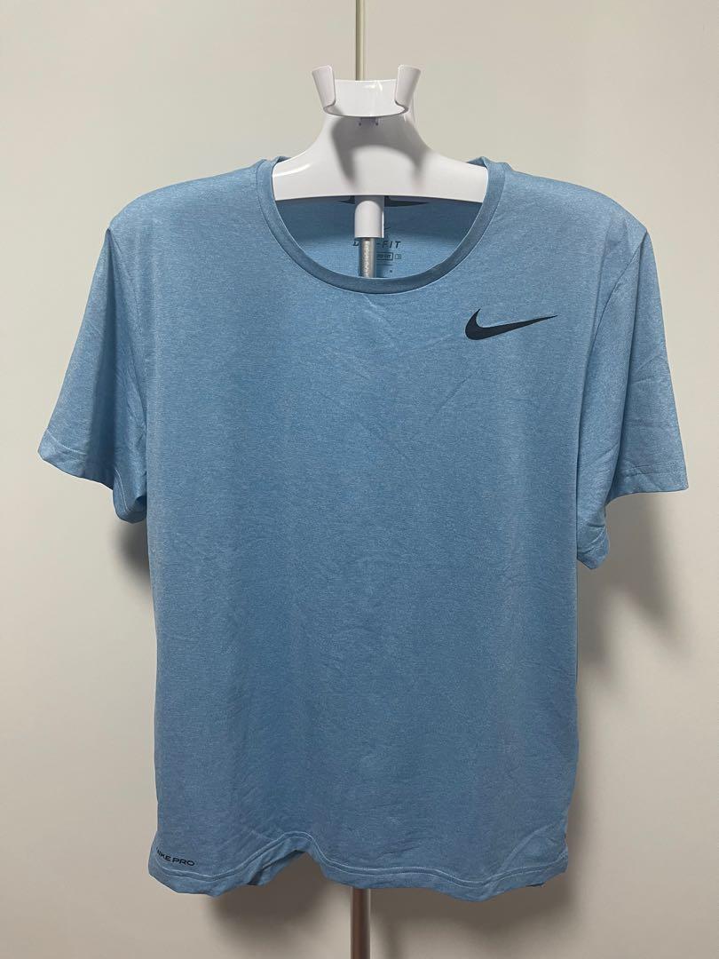 light blue nike shirt