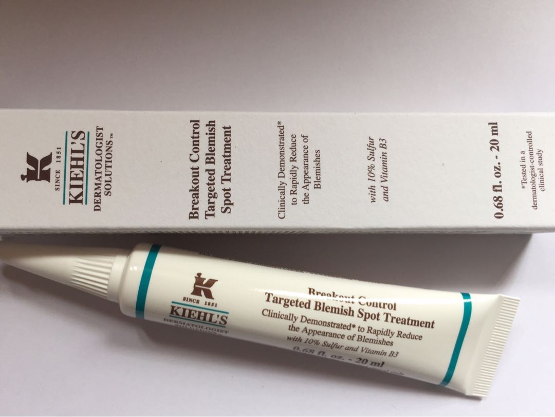 breakout control targeted blemish spot