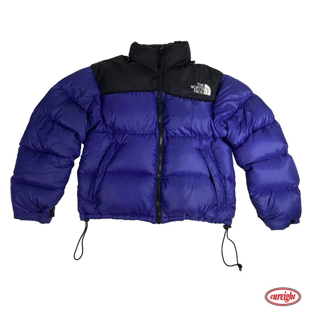 North Face Puffer Jacket - Purple/Black 