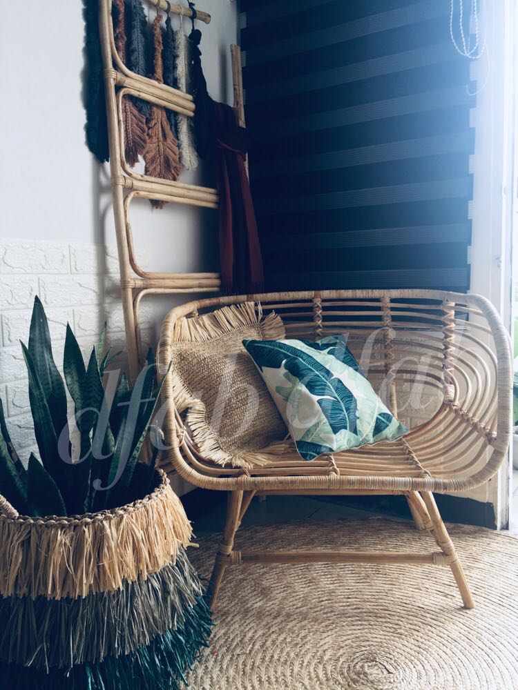 ON HAND Rattan Accent Chair Ikea Inspired Chair Rattan Chair Side Chair