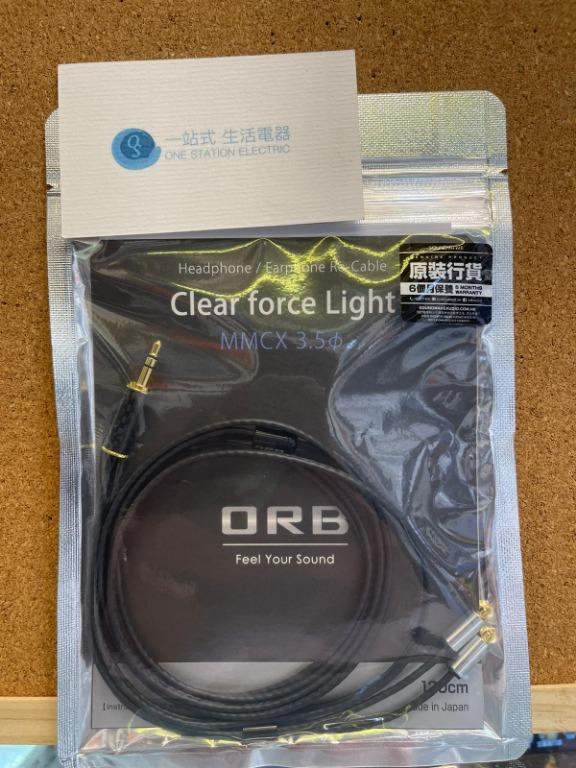 リケーブル ORB Clear force Light mmcx 3.5mm - ケーブル