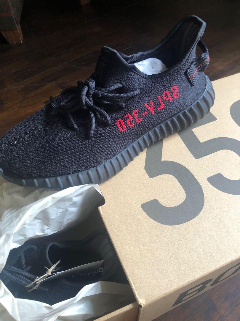Adidas yeezy 35 discount black and red