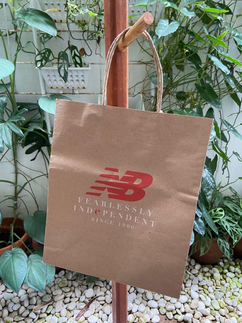New balance brown best sale bag