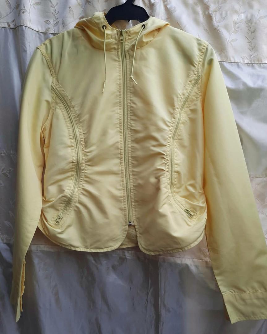 pastel yellow jacket