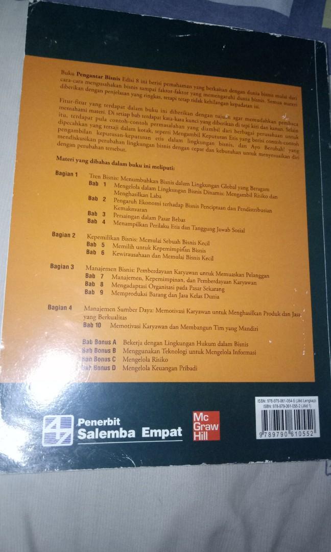 Pengantar Bisnis edisi 8 (penerbit selemba 4)