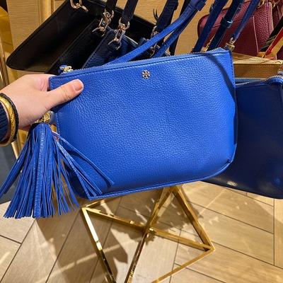 Tory Burch Tassel Leather Cross Body Bag 50671 Women s handbags