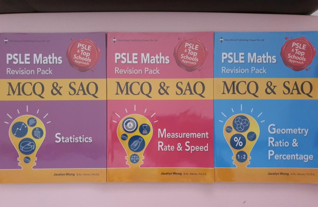 PSLE P6 Maths Revision Pack (set of 3), Hobbies & Toys, Books ...