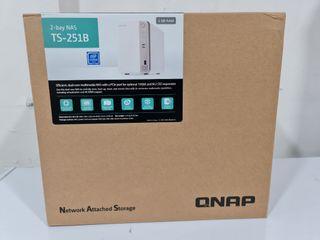 QNAP 2 Bay Desktop NAS TS-251B-2G brand new sealed