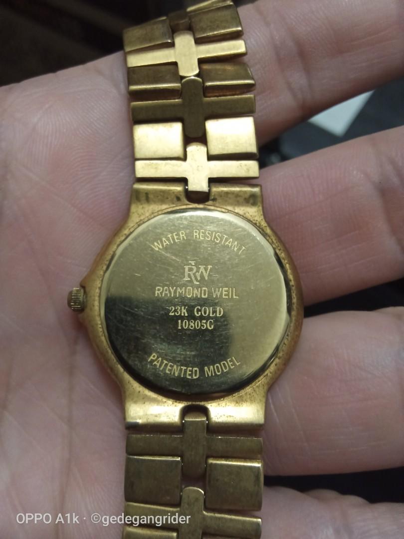 Raymond weil hotsell parsifal gold