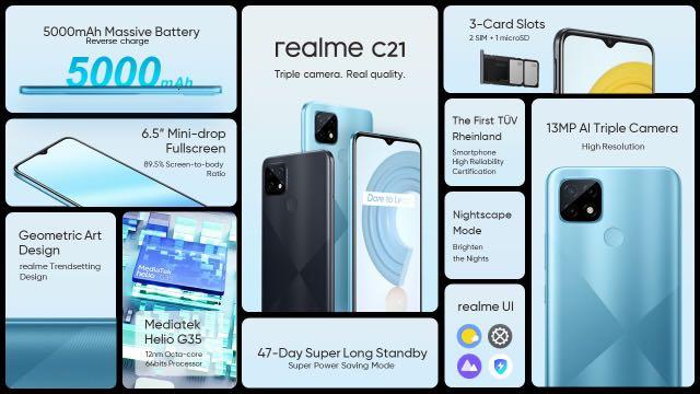 Realme C21 Mobile Phones Gadgets Mobile Phones Android Phones Android Others On Carousell