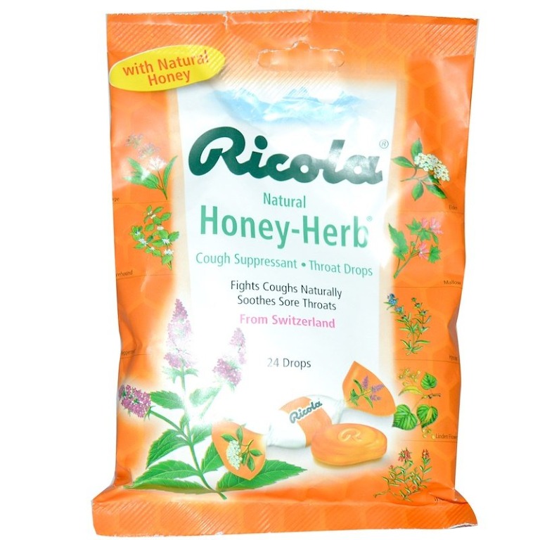 Ricola 利口樂潤喉糖蜂蜜草本口味 24 顆 零食物語 零食餅乾在旋轉拍賣