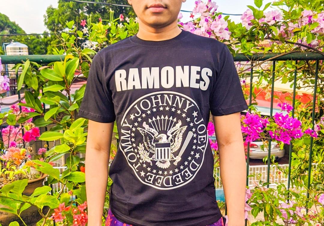 Rock Off Ramones Band Shirt, Men's 