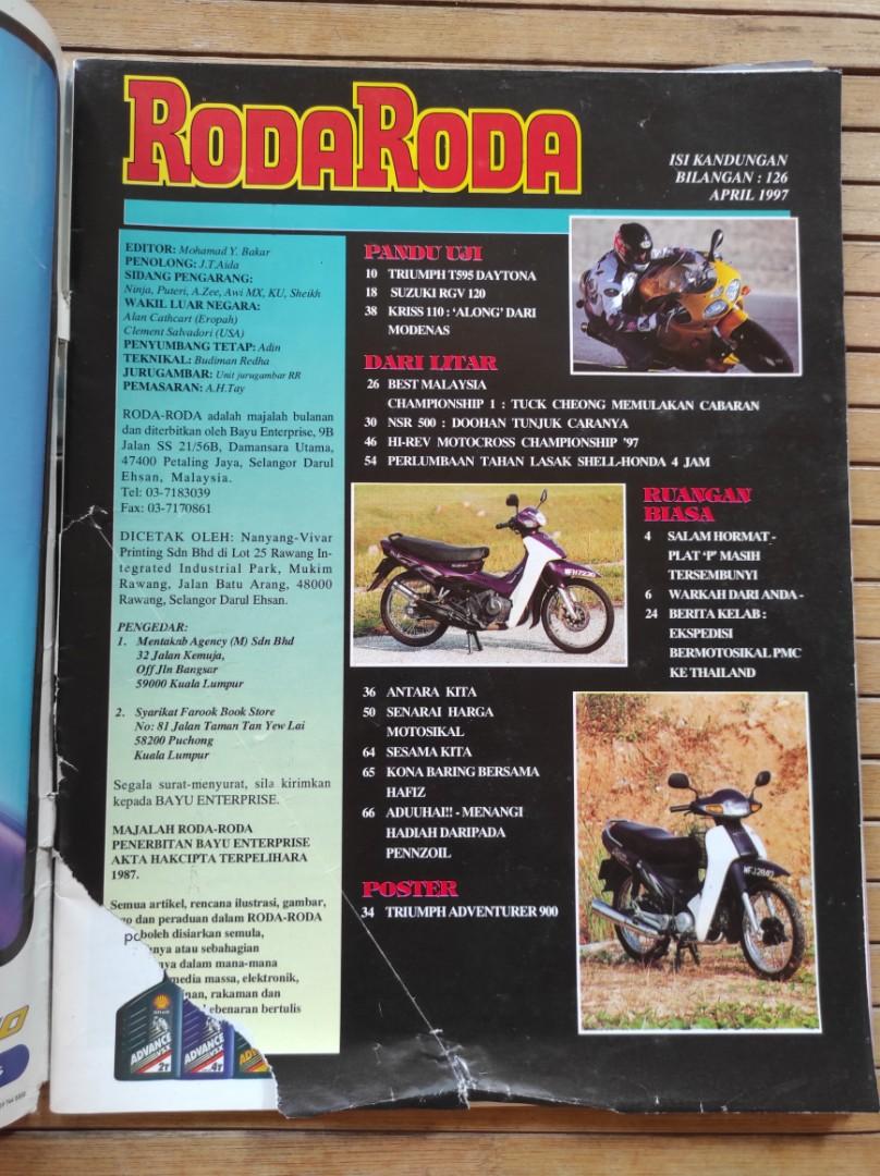 Roda Roda Books Stationery Magazines Others On Carousell