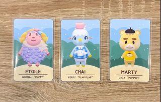 SANRIO Amiibo Villager Cards Animal Crossing