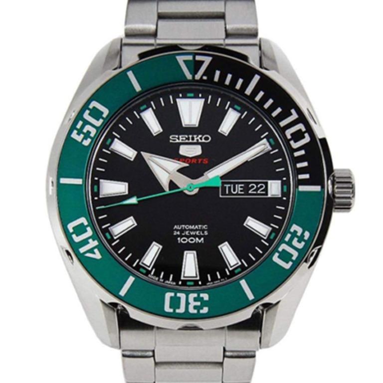Seiko 5 Sports SRPC53K1 SRPC53 SRPC53K Stainless Steel Automatic Watch NEW w Warranty