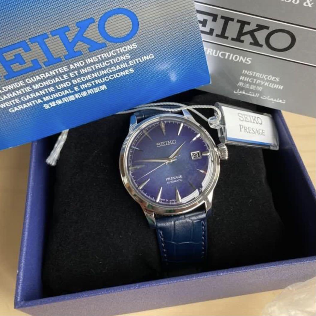 Seiko Presage Starlight Cocktail SRPC01 SARY085, Men's Fashion, Watches &  Accessories, Watches on Carousell