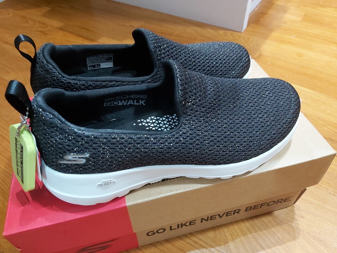 Skechers GO WALK JOY (black gold 