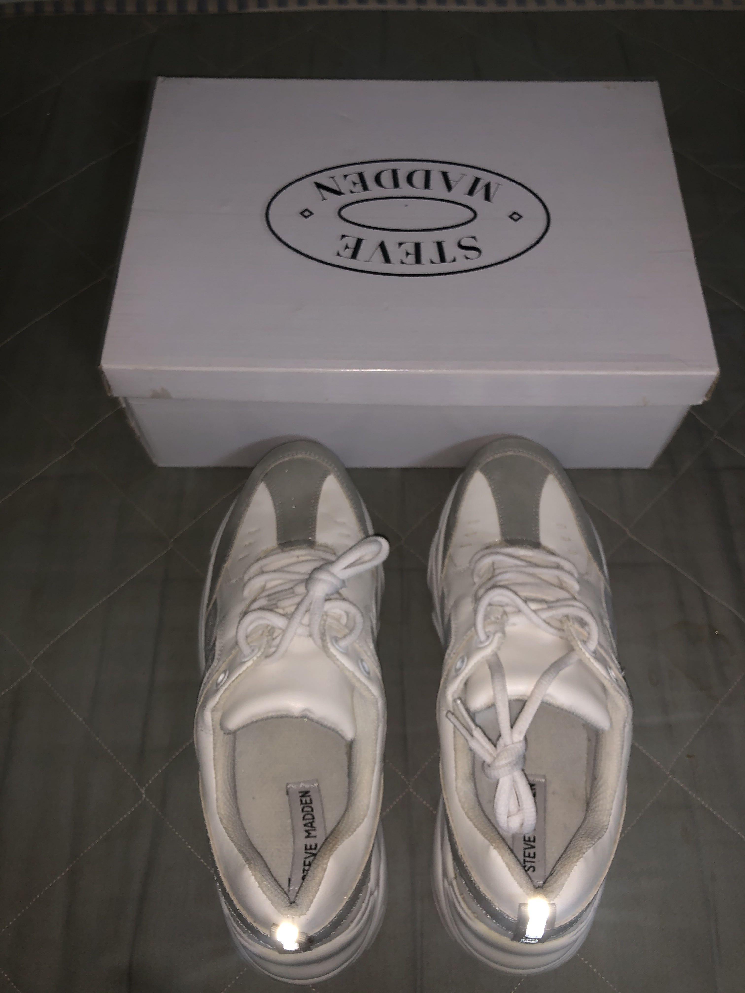 Steve madden reflective shoes new arrivals