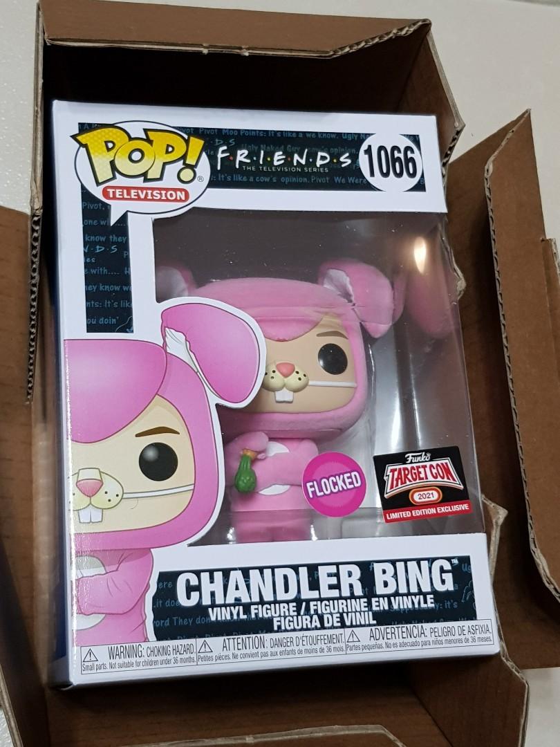 chandler funko pop flocked