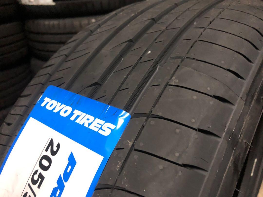 Tayar baru 205 50 17 Toyo Proxes cr1 2021 Tyres, Auto Accessories