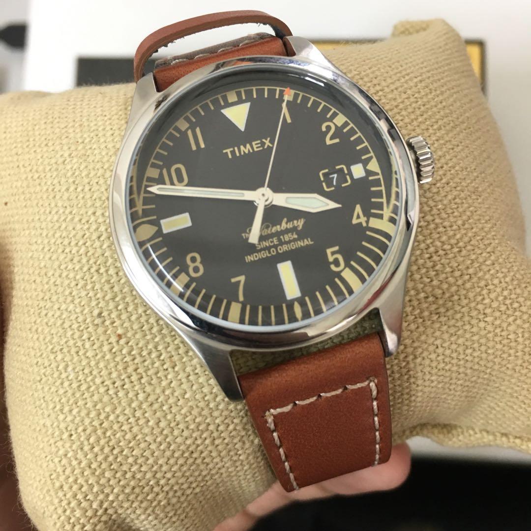Timex Waterbury x Red Wing, Luxury, Watches on Carousell