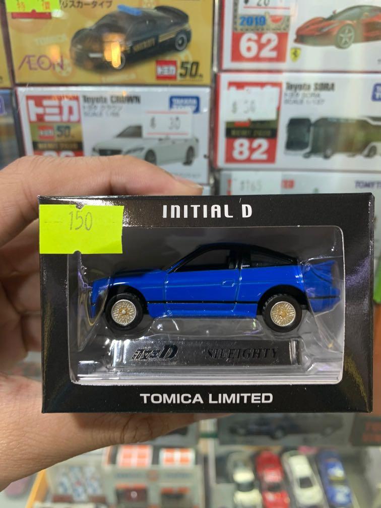 市面極罕有 絕版tomica Limited Initial D Series Nissan Silvia S13 Sileighty Rps13改 頭文字d 佐藤真子 沙雪專用車 中國製 興趣及遊戲 玩具 遊戲類