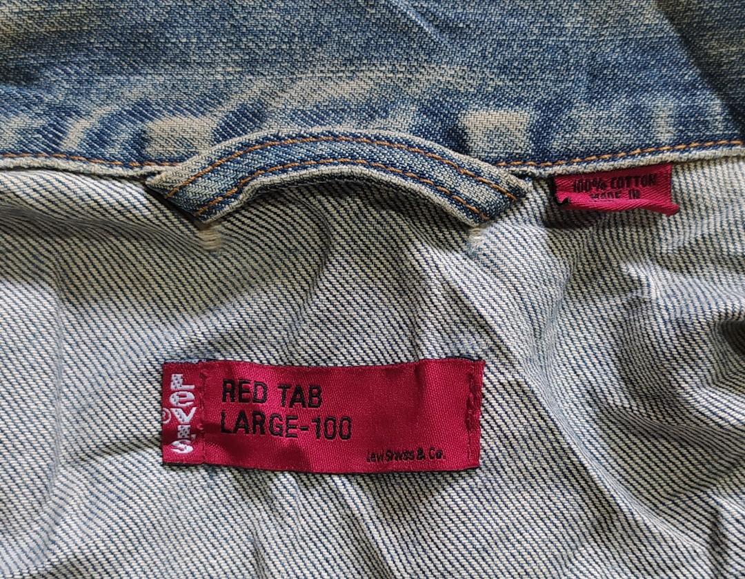 Trucker Jeans Levis Red Tab - Jaket Jeans Levis - Jaket Levis Original