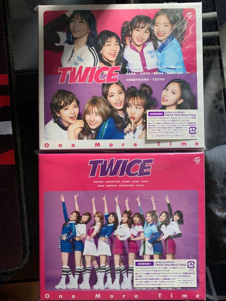 Twice日本One more time CD+DVD, 興趣及遊戲, 收藏品及紀念品, 韓流