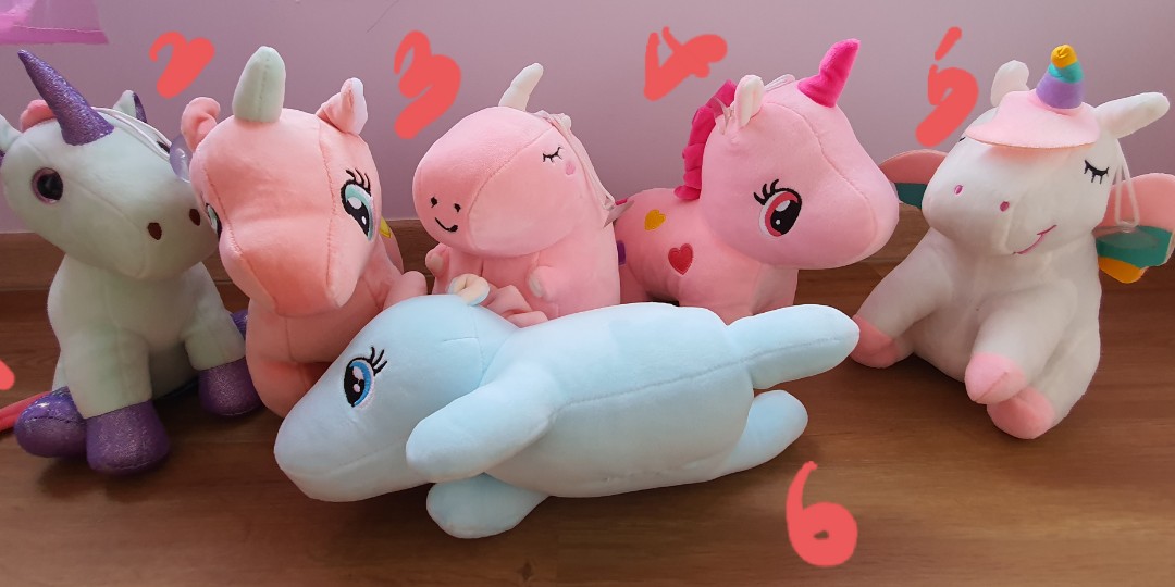 unicorn soft toy near me