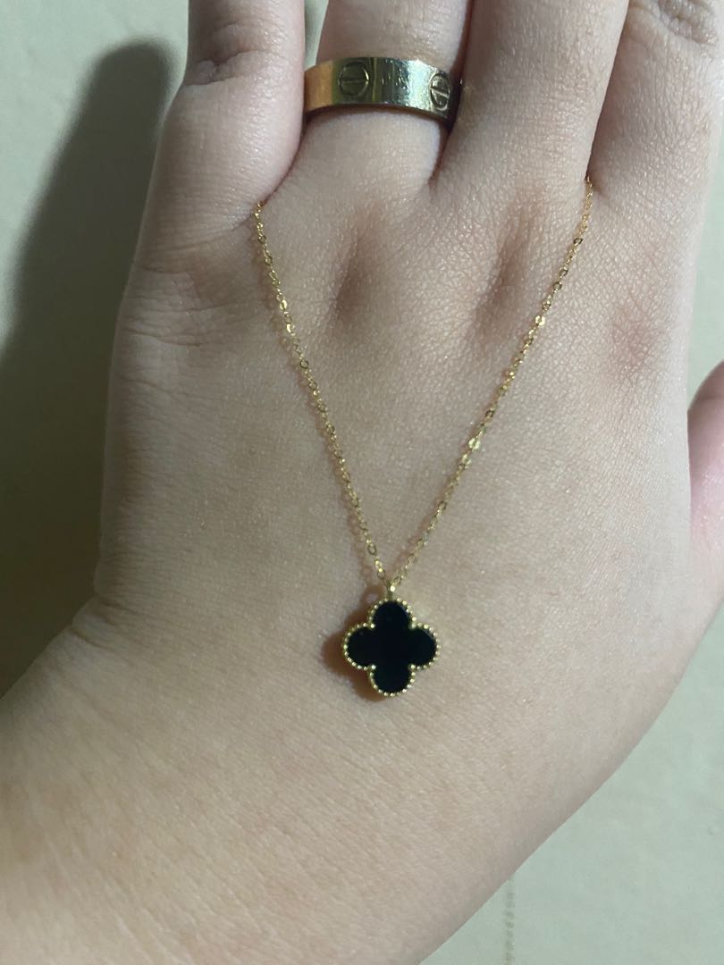 Vca cheap necklace black