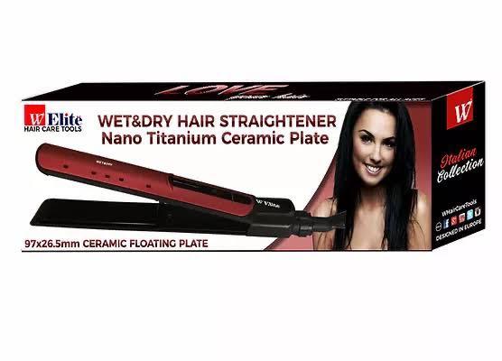 W elite wet and dry hair iron