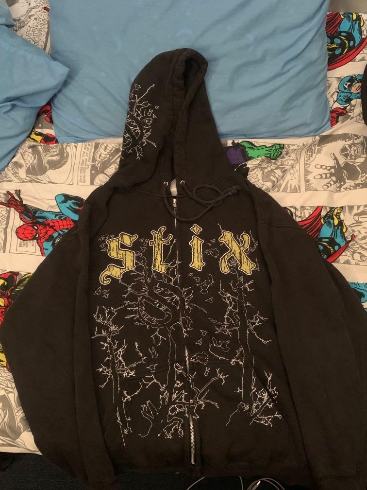 Y2K Vibe Zip-Up Hoodie, Men'S Fashion, Coats, Jackets And Outerwear On  Carousell