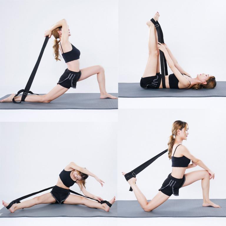 How to Use a Yoga Strap: 18 Yoga Strap Stretches for Beginners