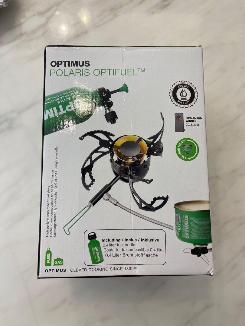 Optimus Polaris Stove Camping Hiking Camp Foldable Lightweight 0.4L Fuel Bottle
