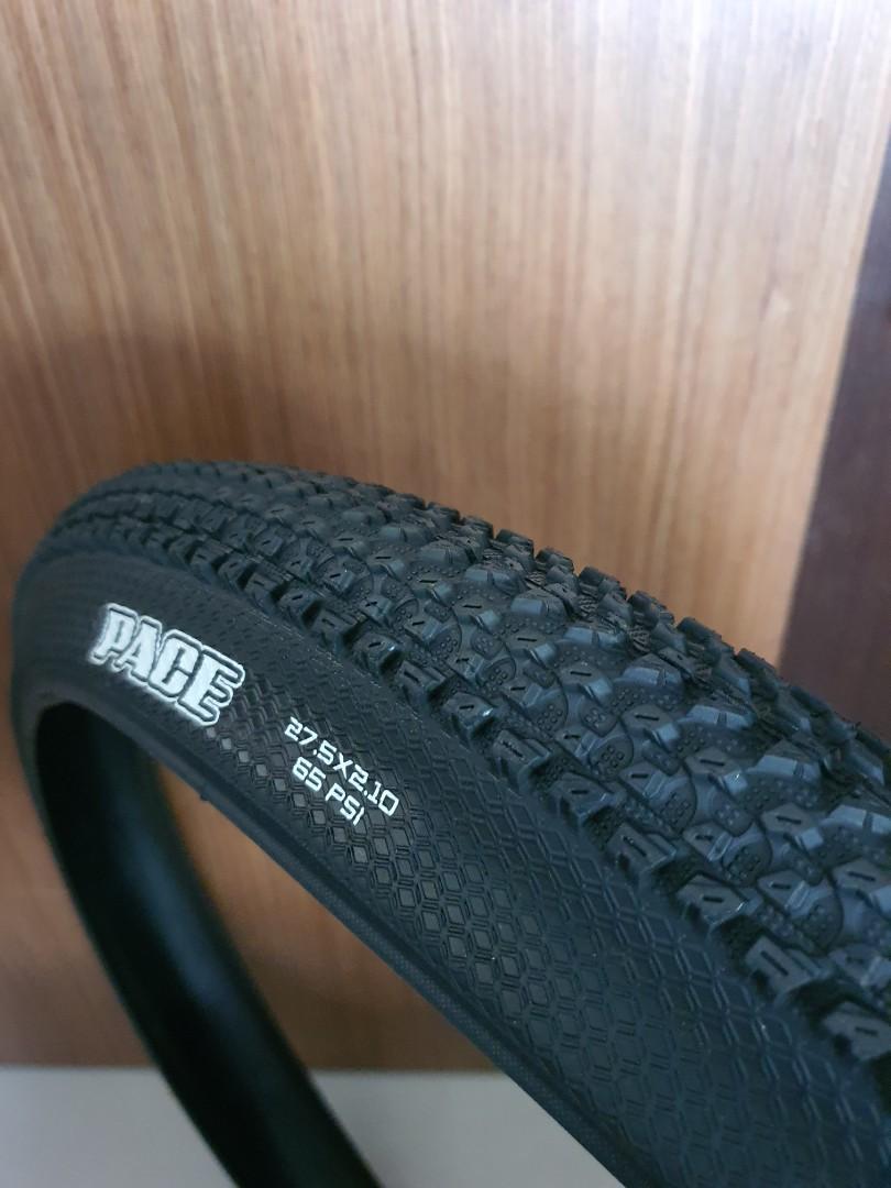 Aanbeveling eerste Interpretatie 27.5 x 2.10 Maxxis Pace Tyres - Cross Country Tires tubes for mountain bike  27.5 inch trial pcn mtb etc, Sports Equipment, Bicycles & Parts, Parts &  Accessories on Carousell