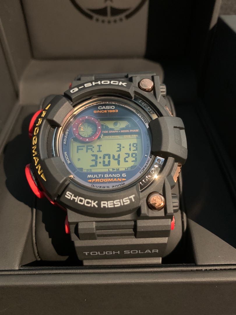 2022年最新春物 G-SHOCK フロッグマン 35周年記念 GWF-1035-1JF | www