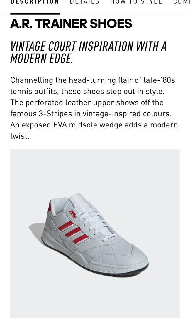 Adidas AR Trainer, Women's Fashion, Footwear, Sneakers on Carousell